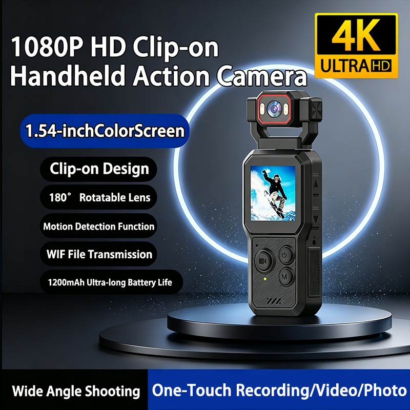 Sports Equipment Video - 4K Sports Camera Equipped With a