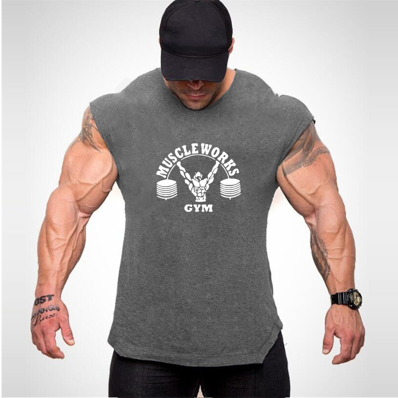 New Summer Brand Vest Cotton G - огляд і ціна Sports Equipment Store