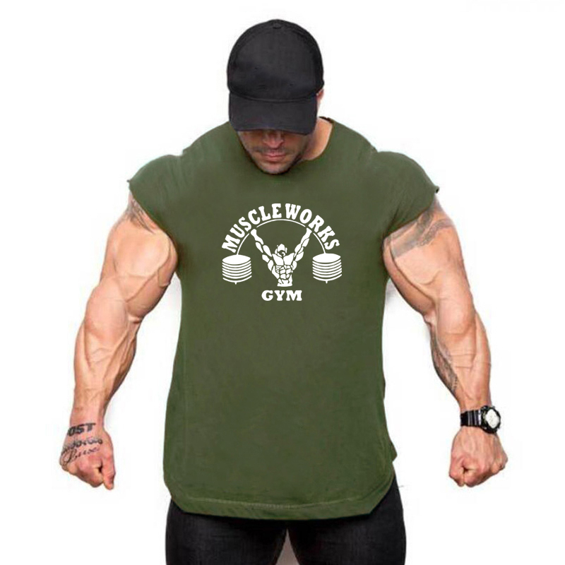 New Summer Brand Vest Cotton G - огляд і ціна Sports Equipment Store