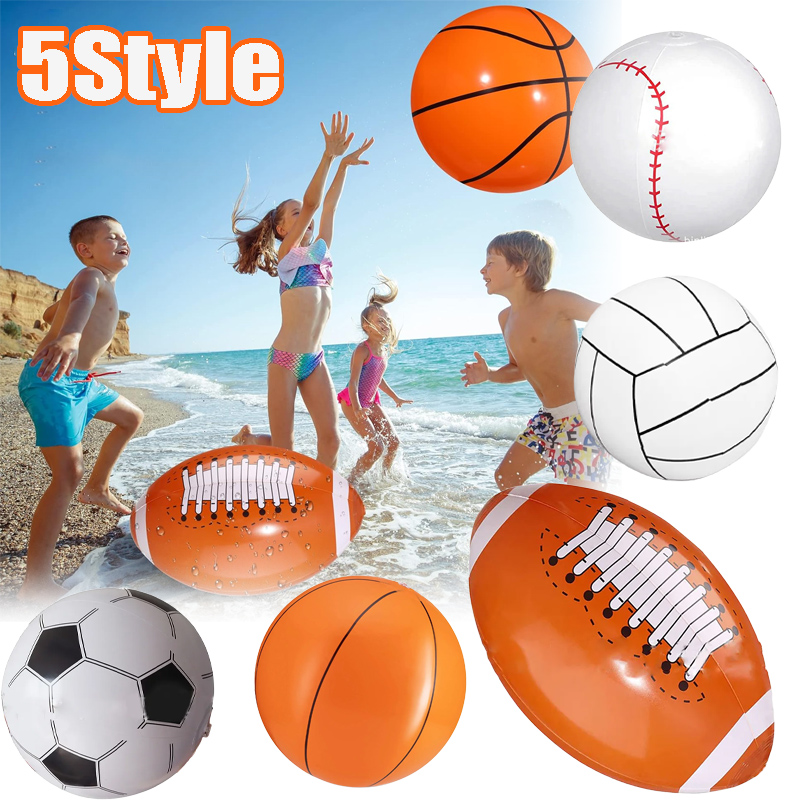 Inflatable Beach Ball Football - огляд і ціна Rugby Training Ball