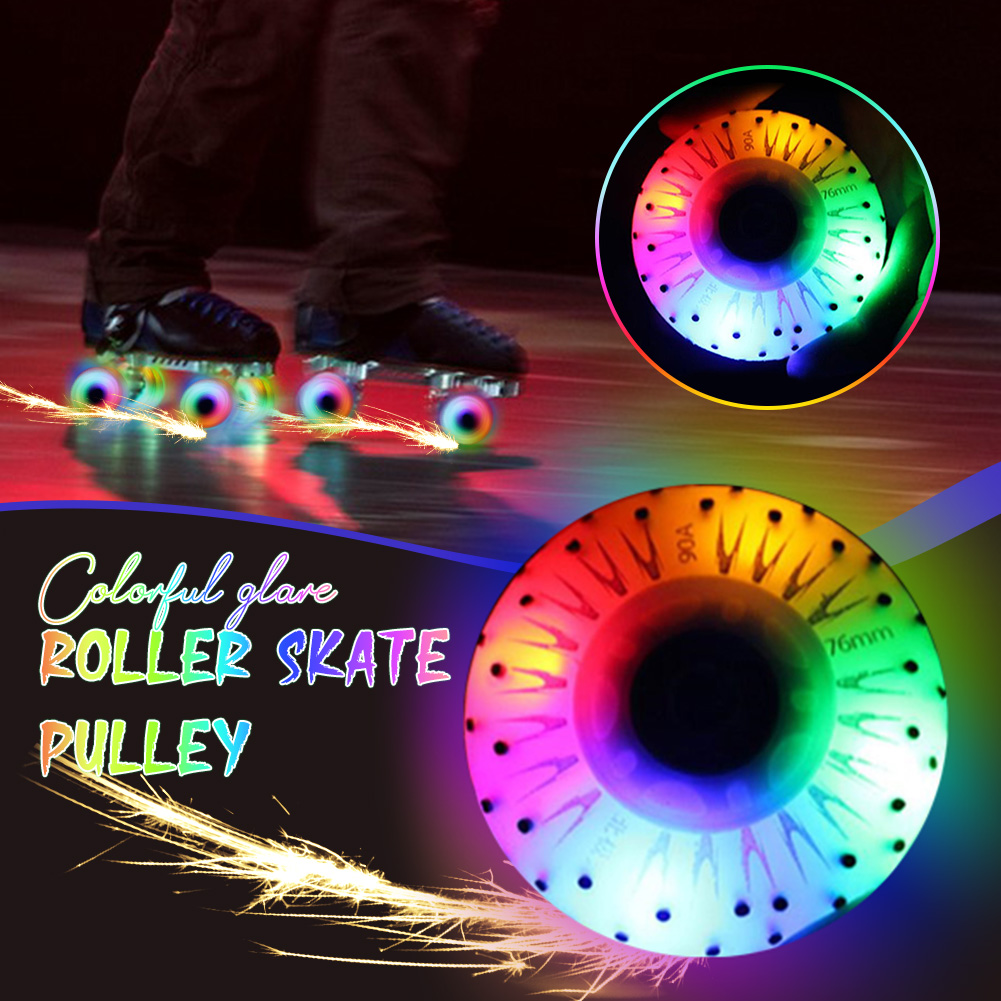 1pcs Colorful Light Roller Ska - огляд і ціна Roller Skate Inline