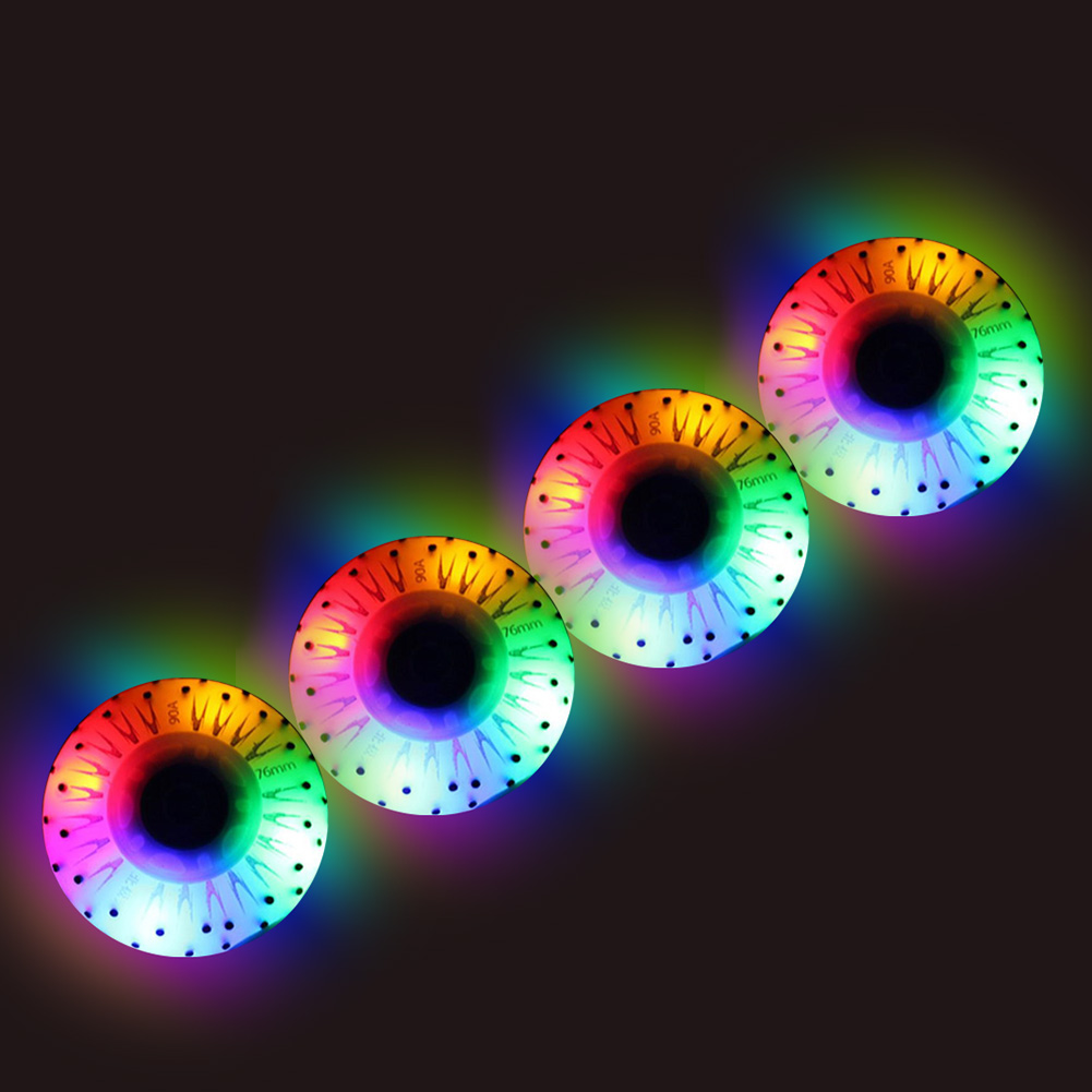 1pcs Colorful Light Roller Ska - огляд і ціна Roller Skate Inline