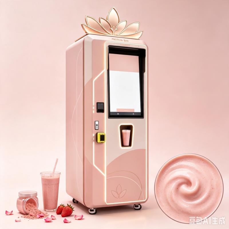 Automatic Protein Shake Vendin - огляд і ціна Sports Equipment Vending Machine