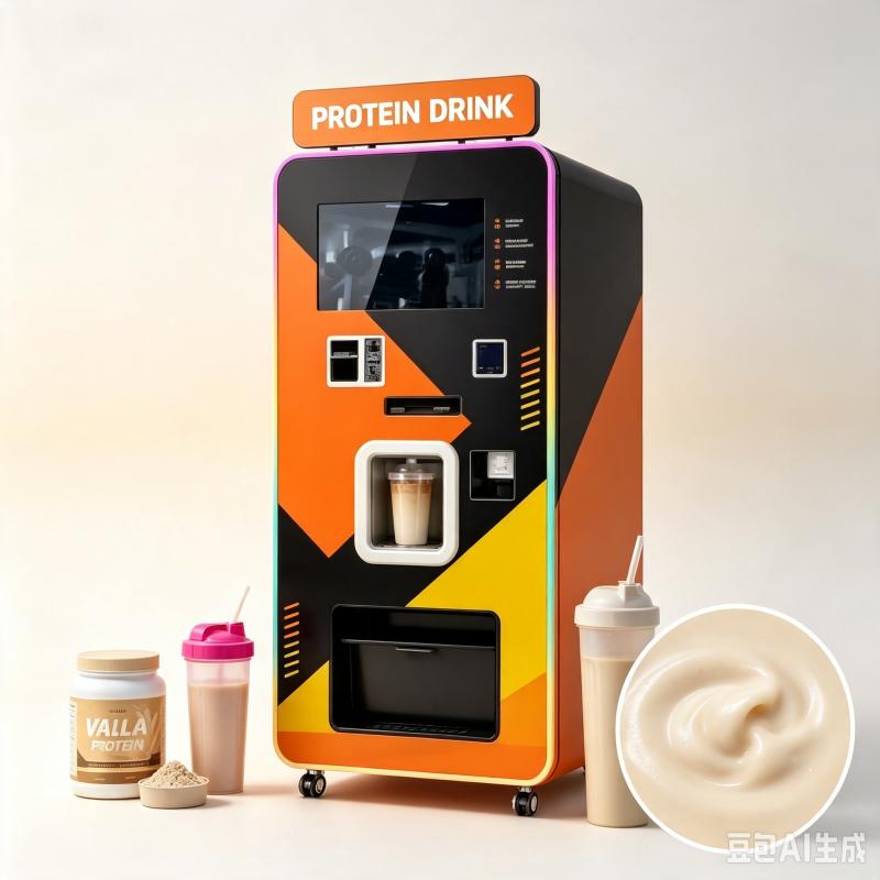 Automatic Protein Shake Vendin - огляд і ціна Sports Equipment Vending Machine