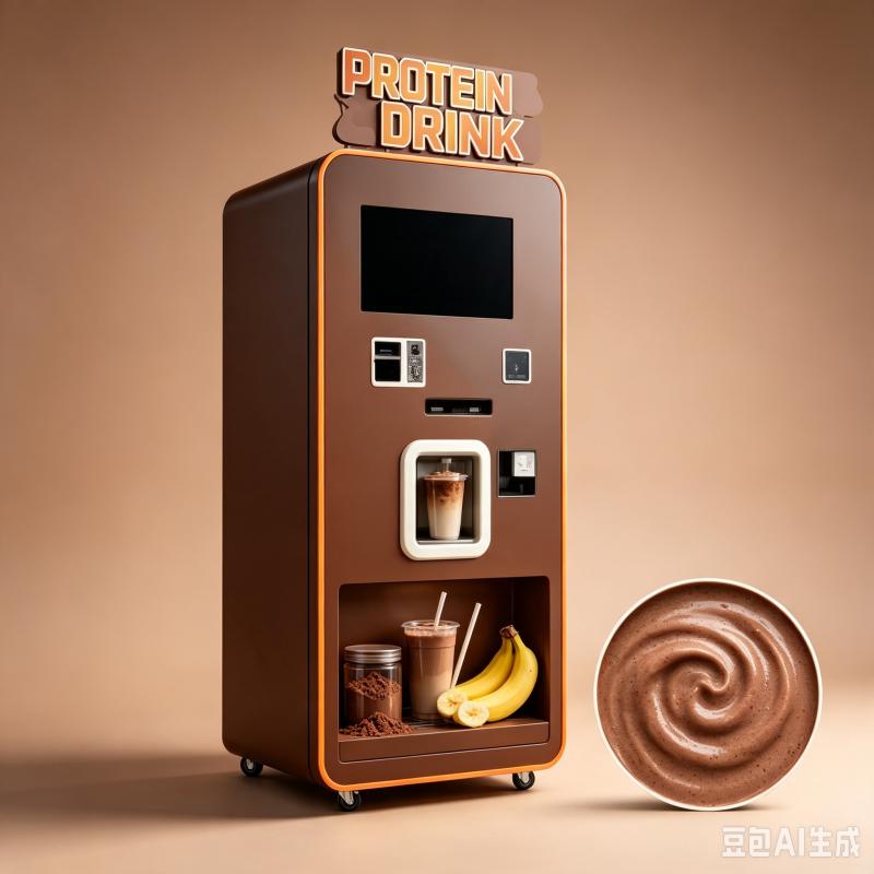 Automatic Protein Shake Vendin - огляд і ціна Sports Equipment Vending Machine