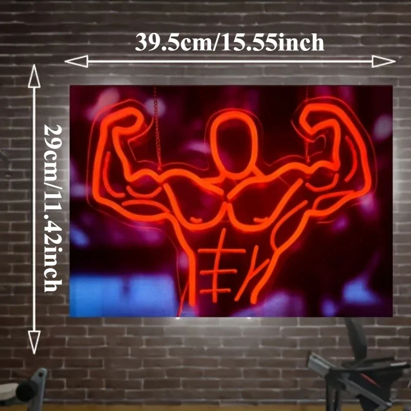 Fitness Warrior LED Neon Sign  - огляд і ціна Sports Equipment Store