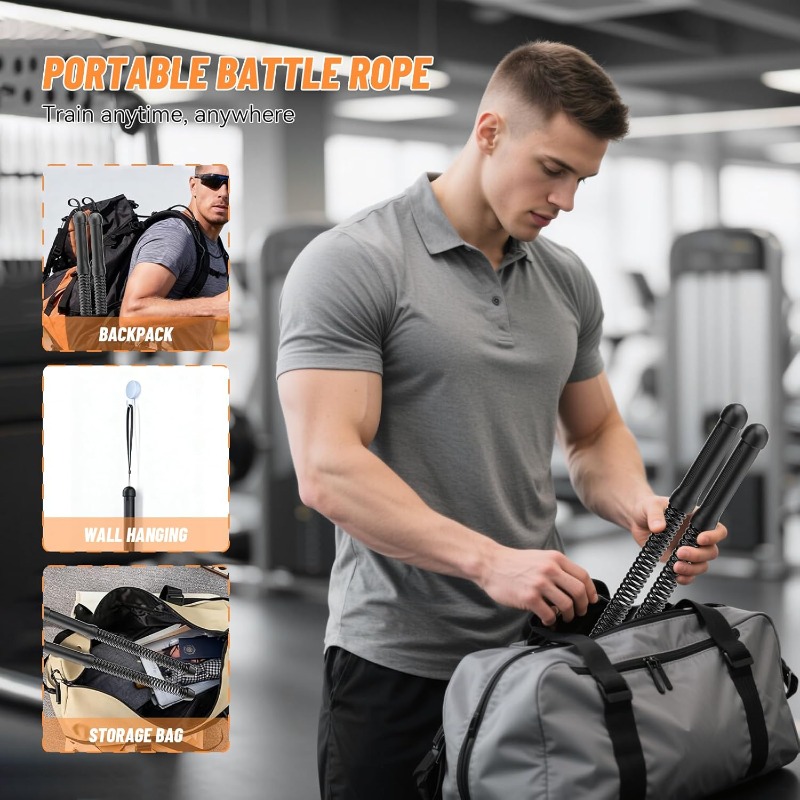 Wireless Swing Combat Rope, 2P - огляд і ціна Sports Equipment List