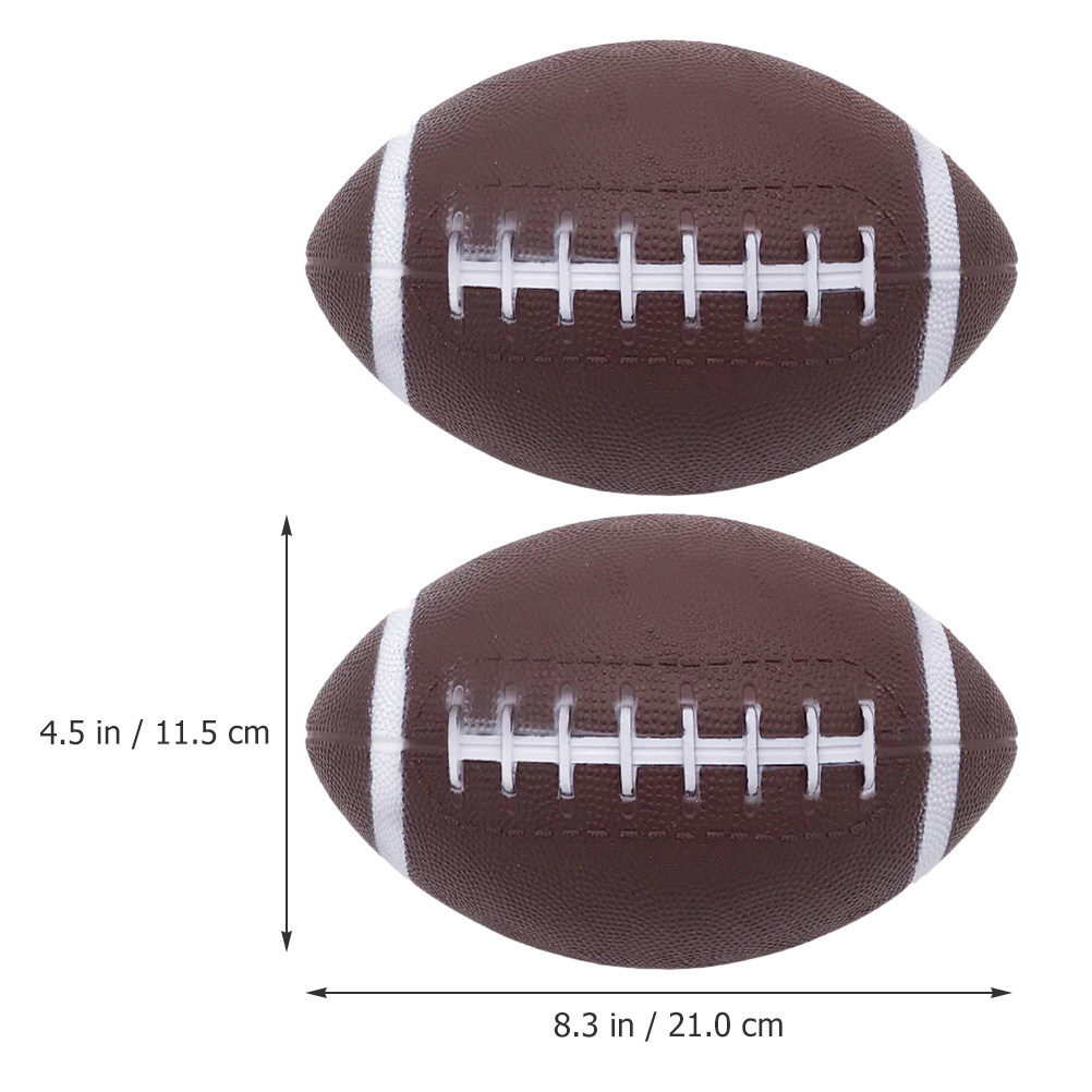 2Pcs Inflatable Rugby Ball Chi - огляд і ціна Rugby Training Ball
