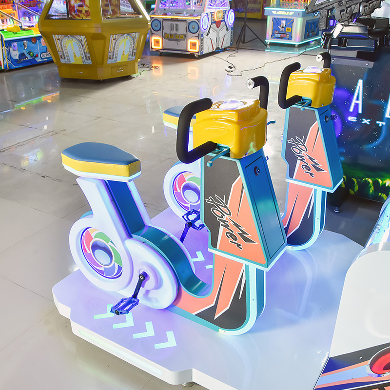 Coin-operated bicycle simulati - огляд і ціна Sports Equipment Video