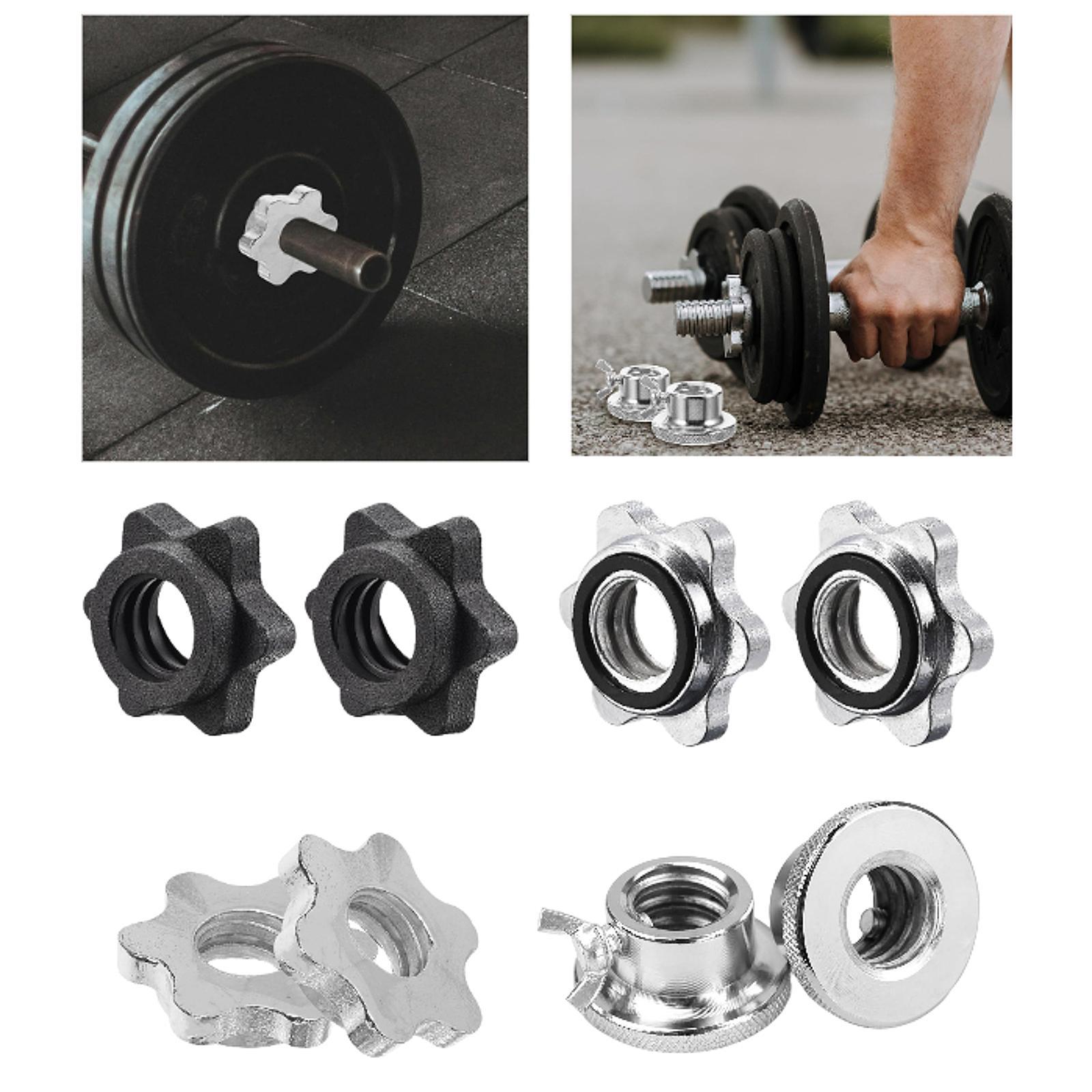 2Pcs Barbell Screw Collars Equ - огляд і ціна Sports Equipment List