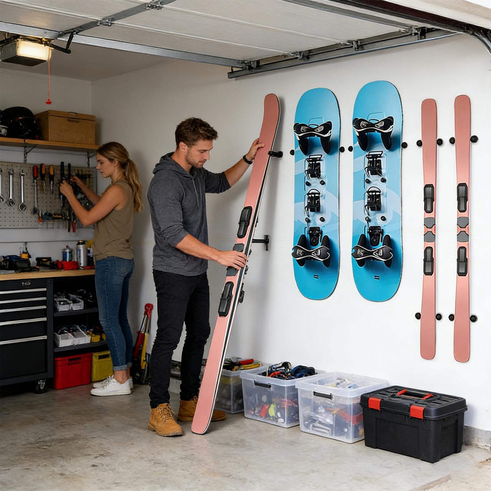 Ski Holders For Wall Vertical  - огляд і ціна Sports Equipment Store